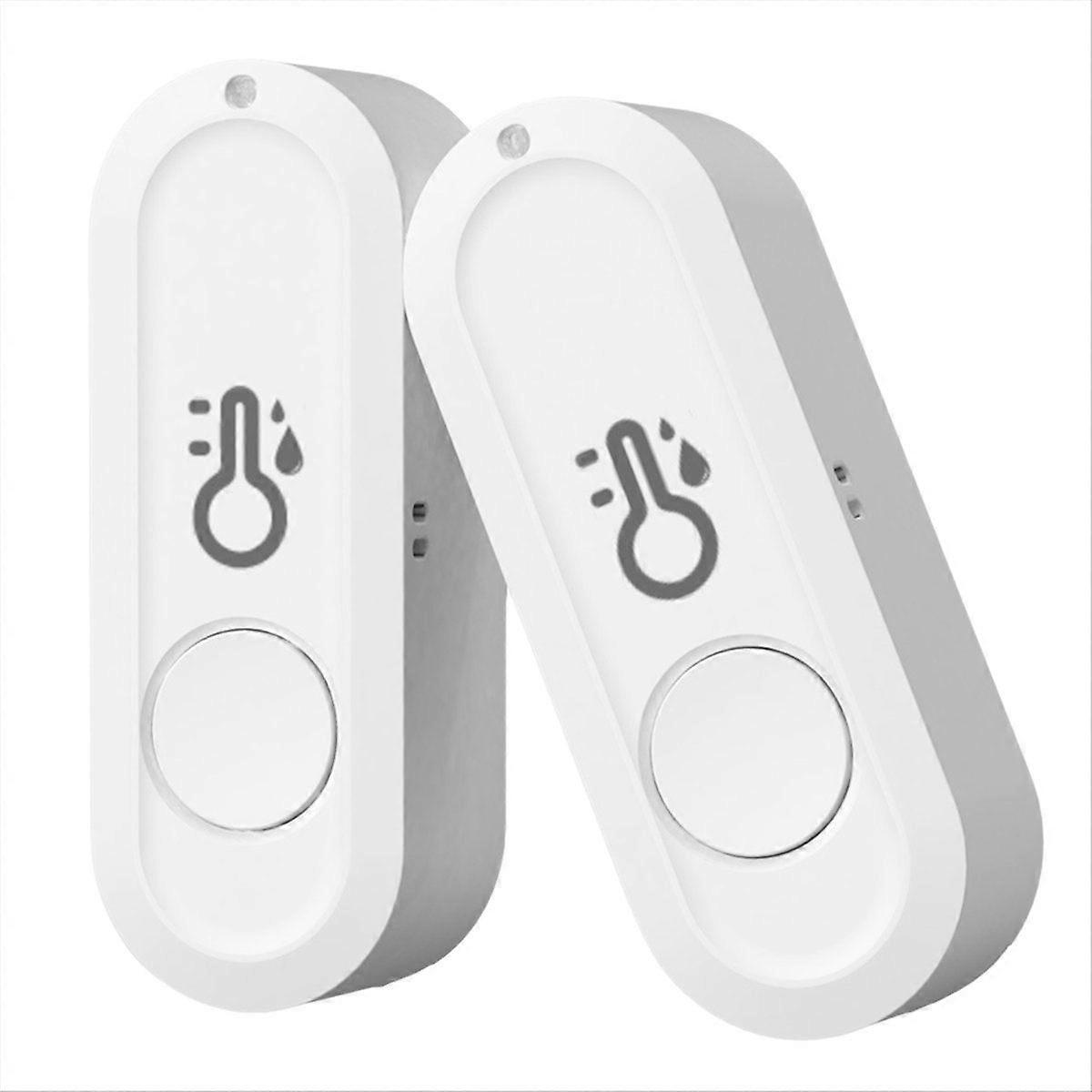 WIFI Tuya Smart Thermometer and Humidity Sensor Mobile APP Wireless Temperature and Humidity Sensor 2Pcs