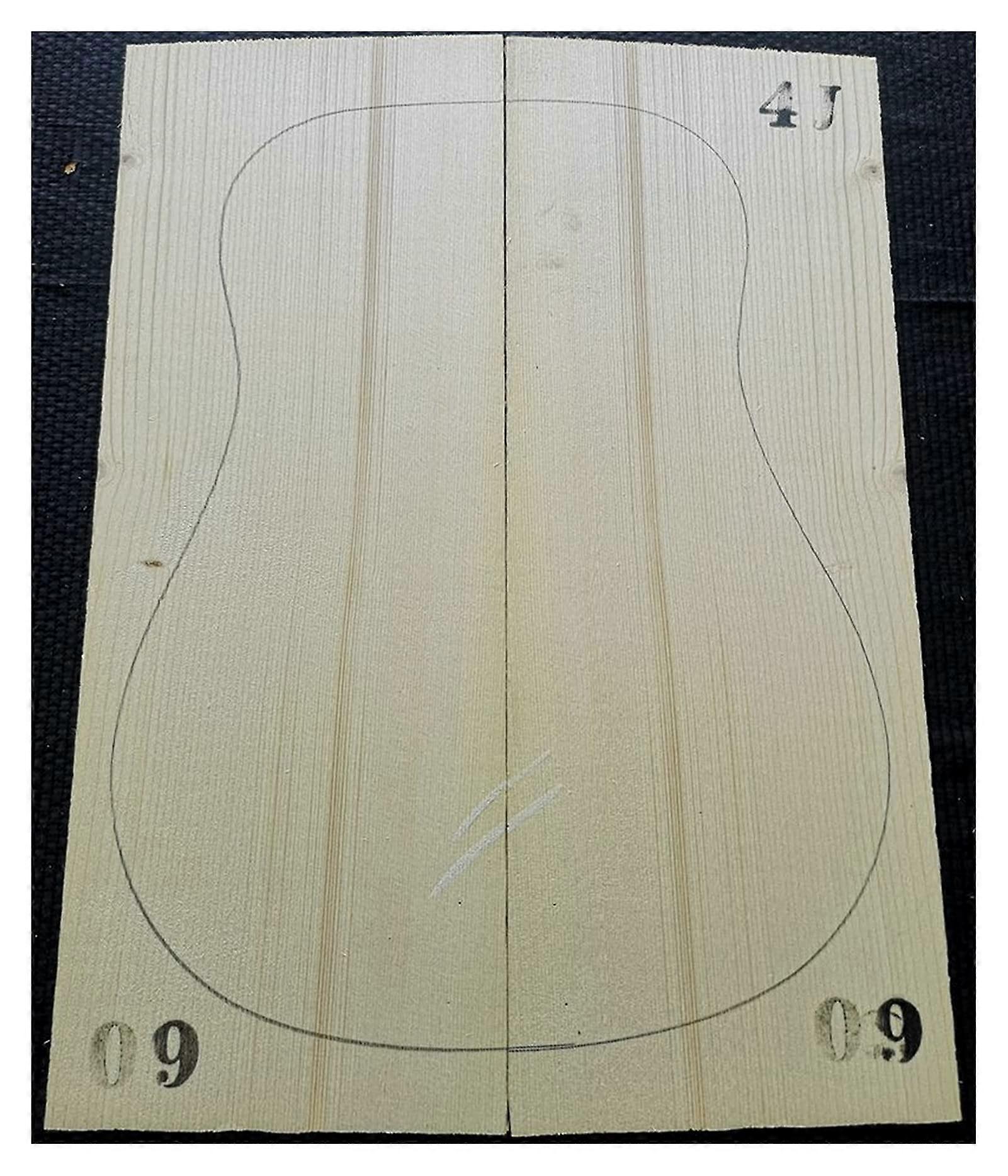 DIY Guitar Kit Solid Spruce Guitar  41 Inch Picea Abies Material for Luthiers 4# Grade