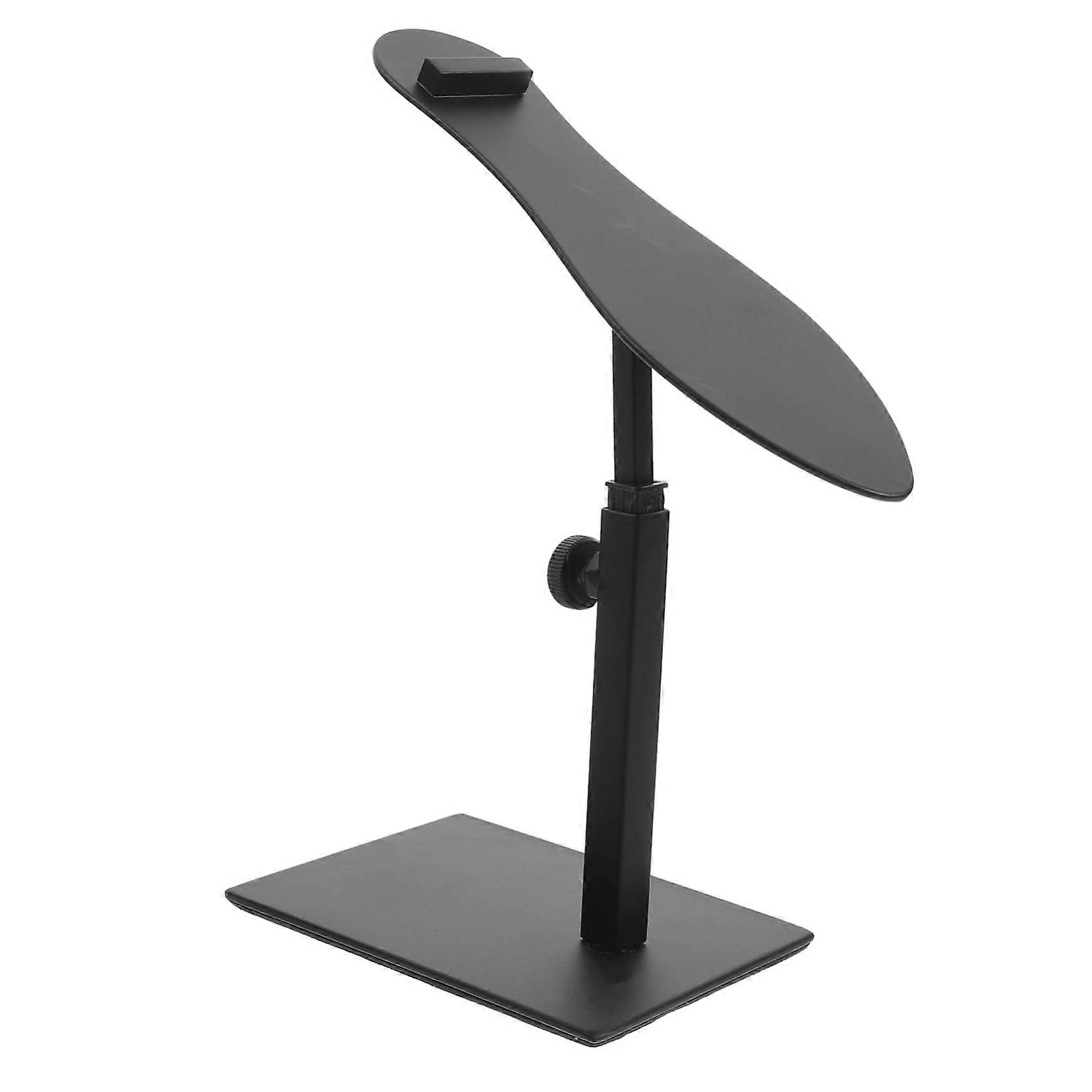 Adjustable Metal Shoe Display Stand with Durable Structure for Retail Store and Home Organization