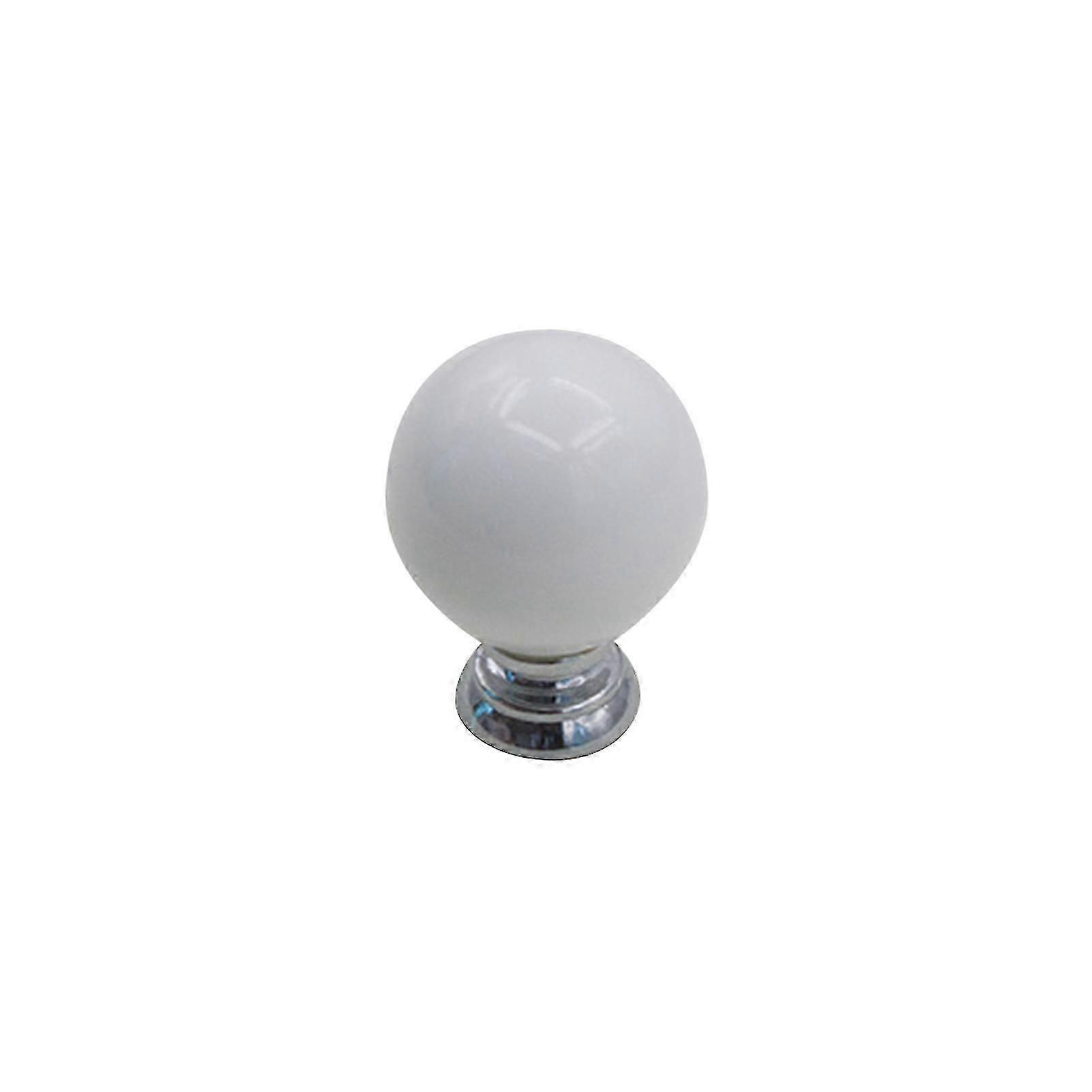 Ball-Shaped Ceramic Cabinet Knobs, Punch-Free Installation, Anti-Fall Design