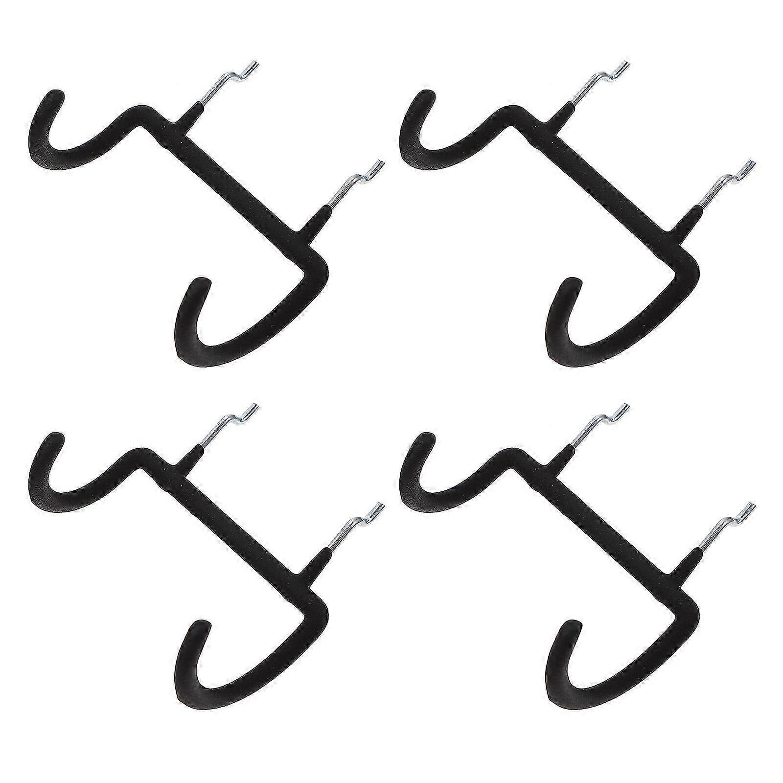 Multi-purpose pegboard hooks, perfect for hanging tools and cables, hook design