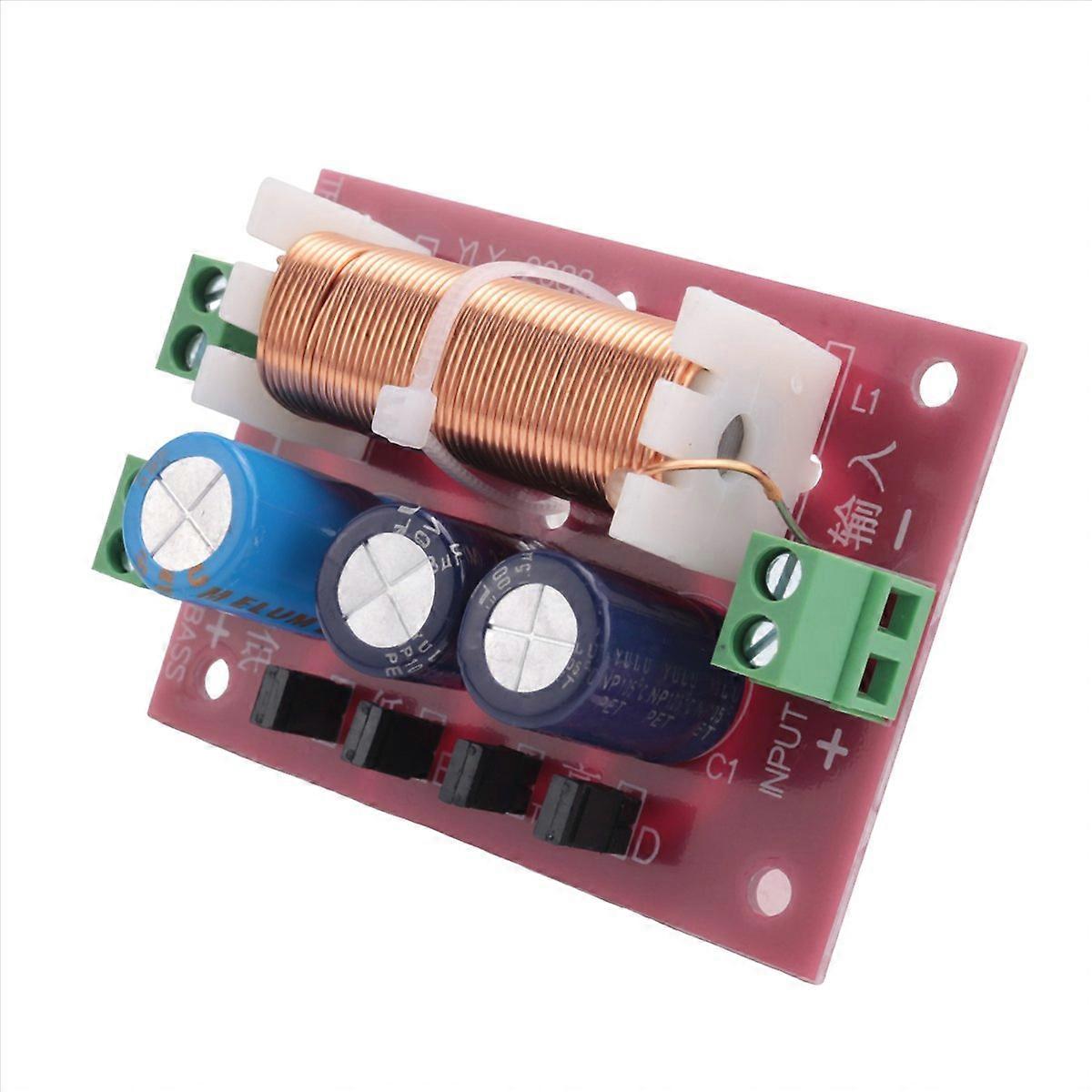 400W Speaker Crossover 2 Way High-Low 4-16 Ohm Frequency Divider for Speaker