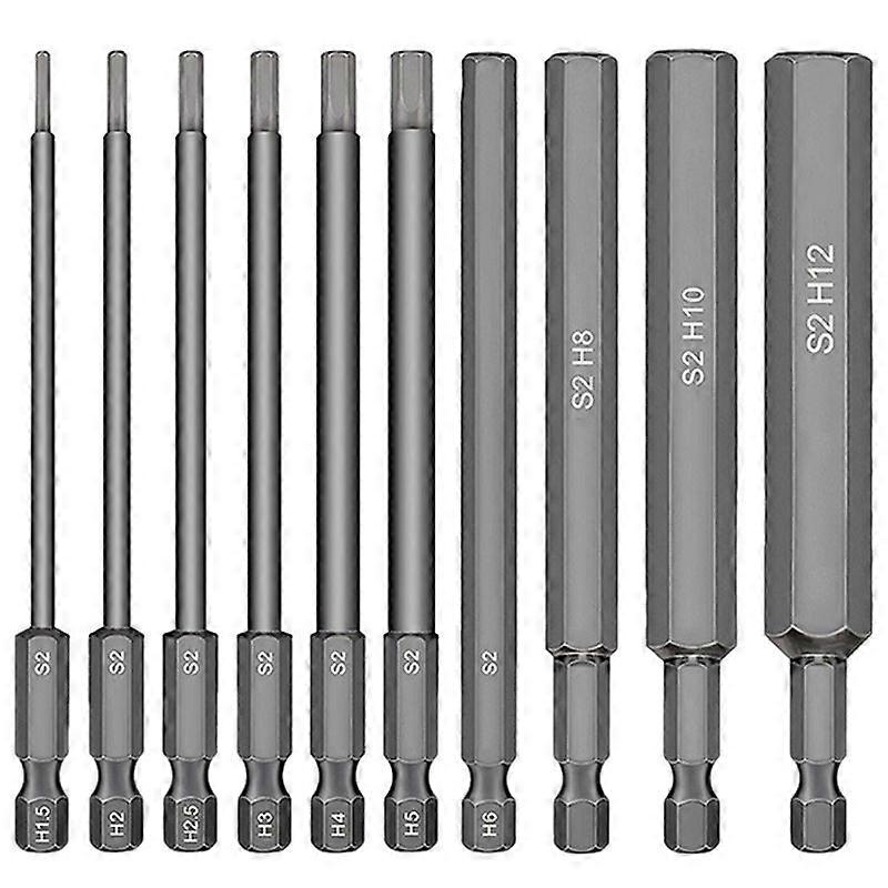 10-Pieceinner Hexagon Spanner 1.5-12Mm Wrench Socket