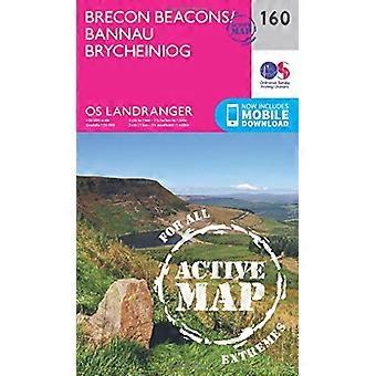 Brecon Beacons (OS Landranger Map)