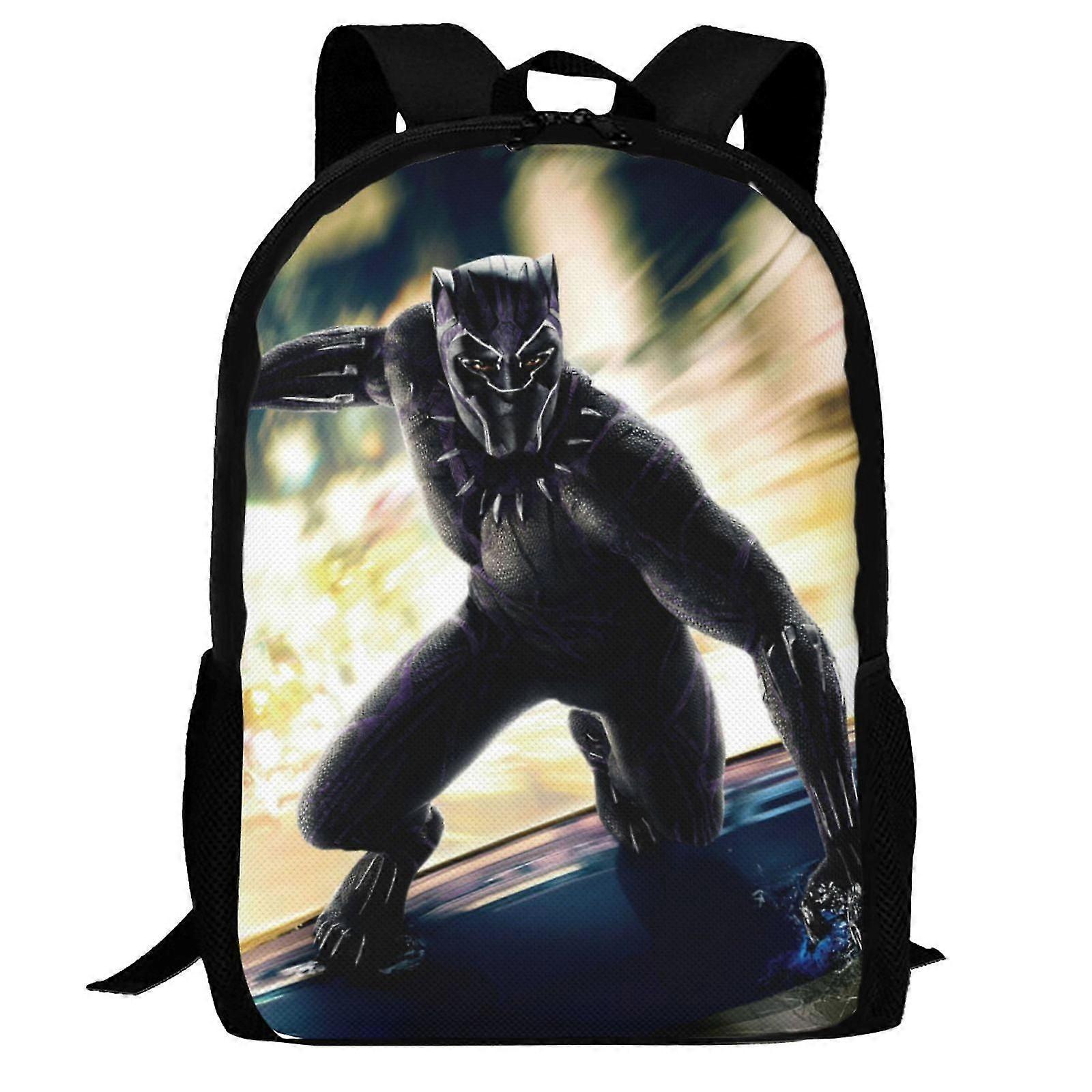 Black Panther Backpack,laptop Backpack Lightweight Casual Daypackmulti-function Travel Backpack Y90