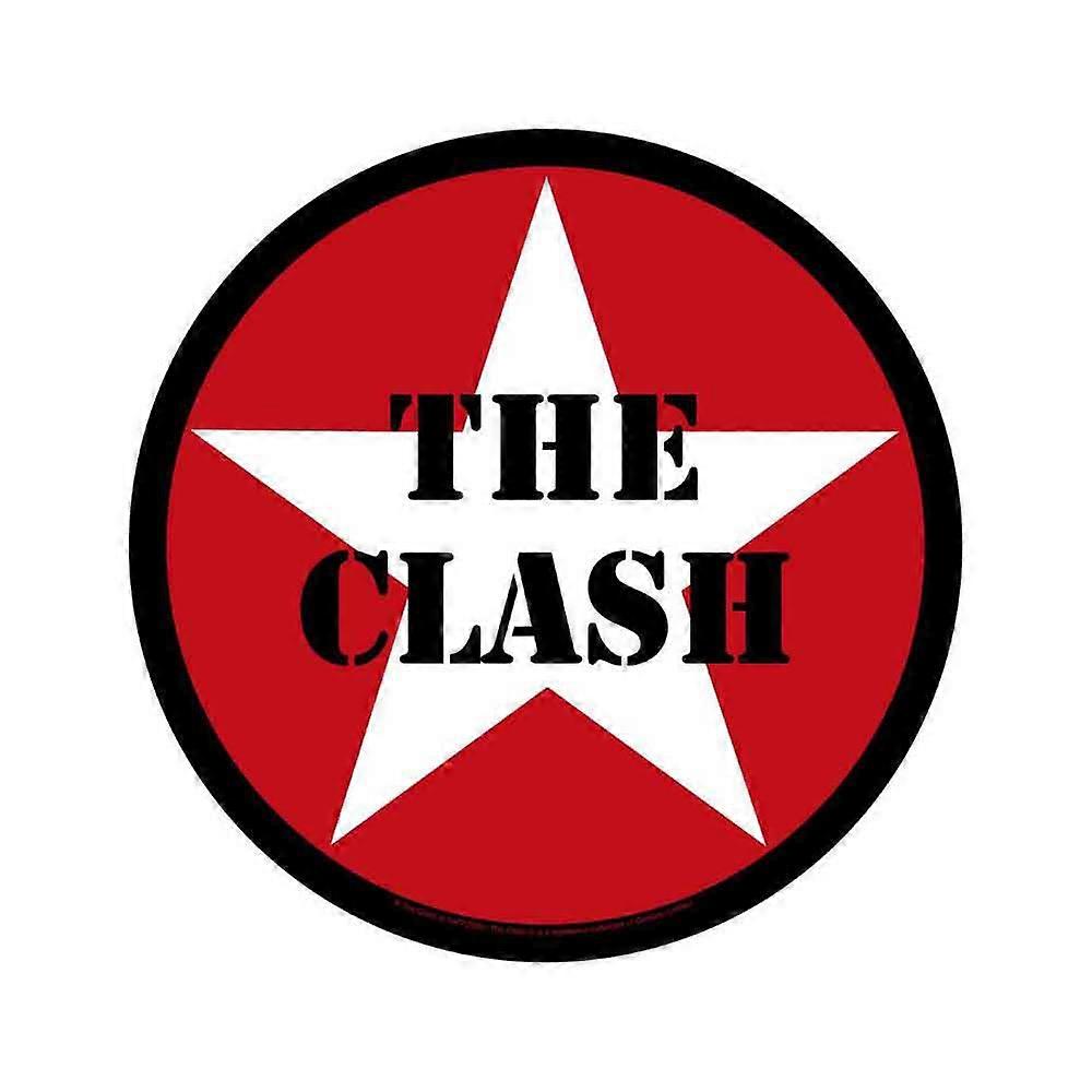 The Clash Star Logo Back Patch