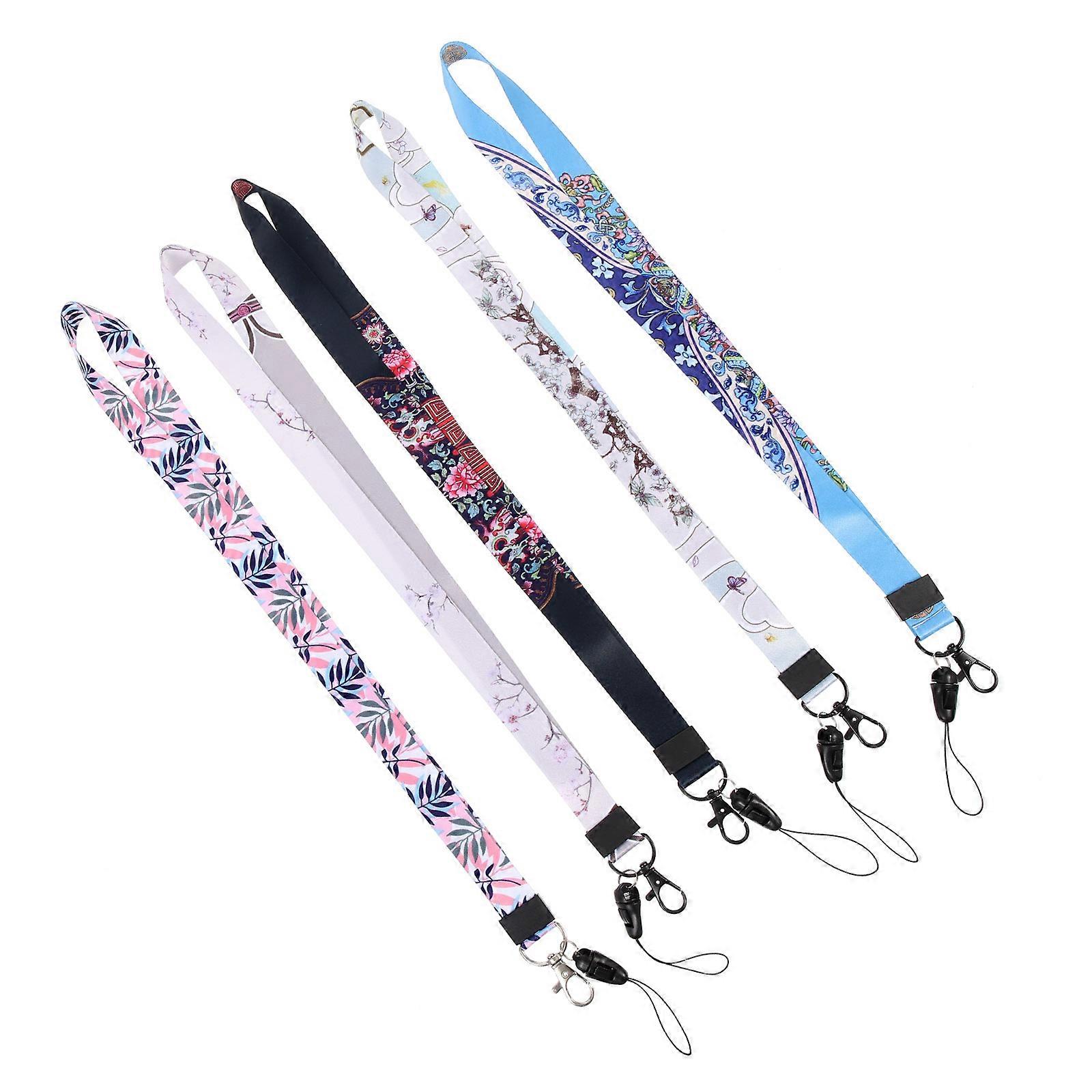 Phone Chains Multi-Function Decorative Phone Lanyards with 20Pcs Convenient Straps