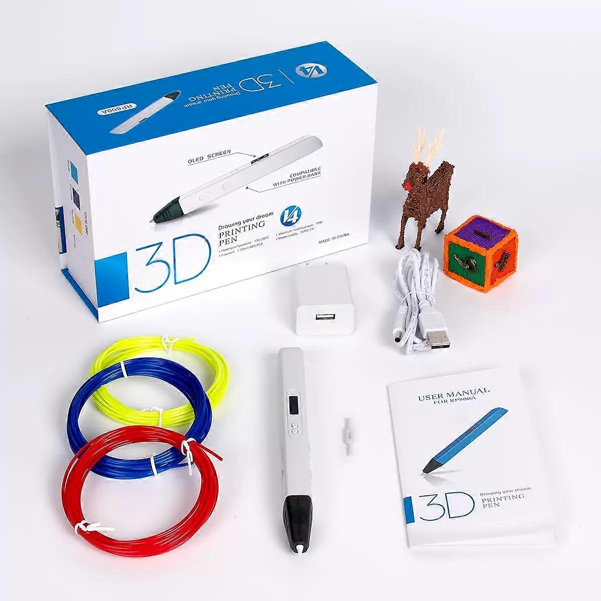 Professional Printing 3D Pen with OLED Display