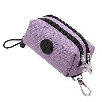 Oxford cloth dog poop bag storage bag, pet trash bag dispenser, poop bag storage bag for dog walks
