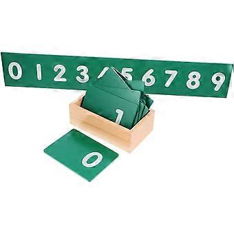 Maths for Kids Montessori Number Board Learning Card 1Set