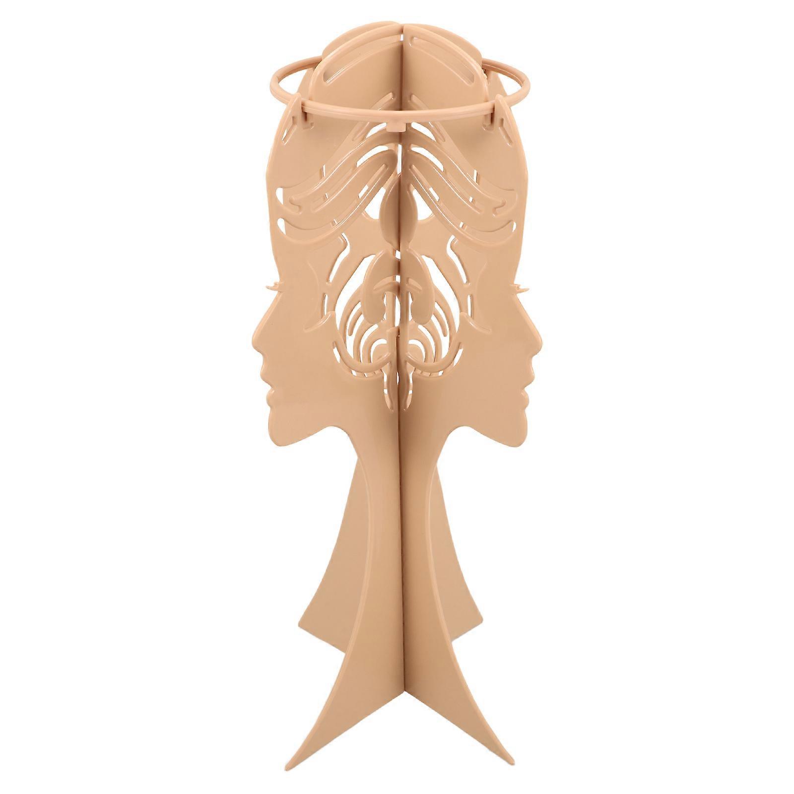 Wig Stand Plastic Hat Display Holder for Decor Practical Wig Holder