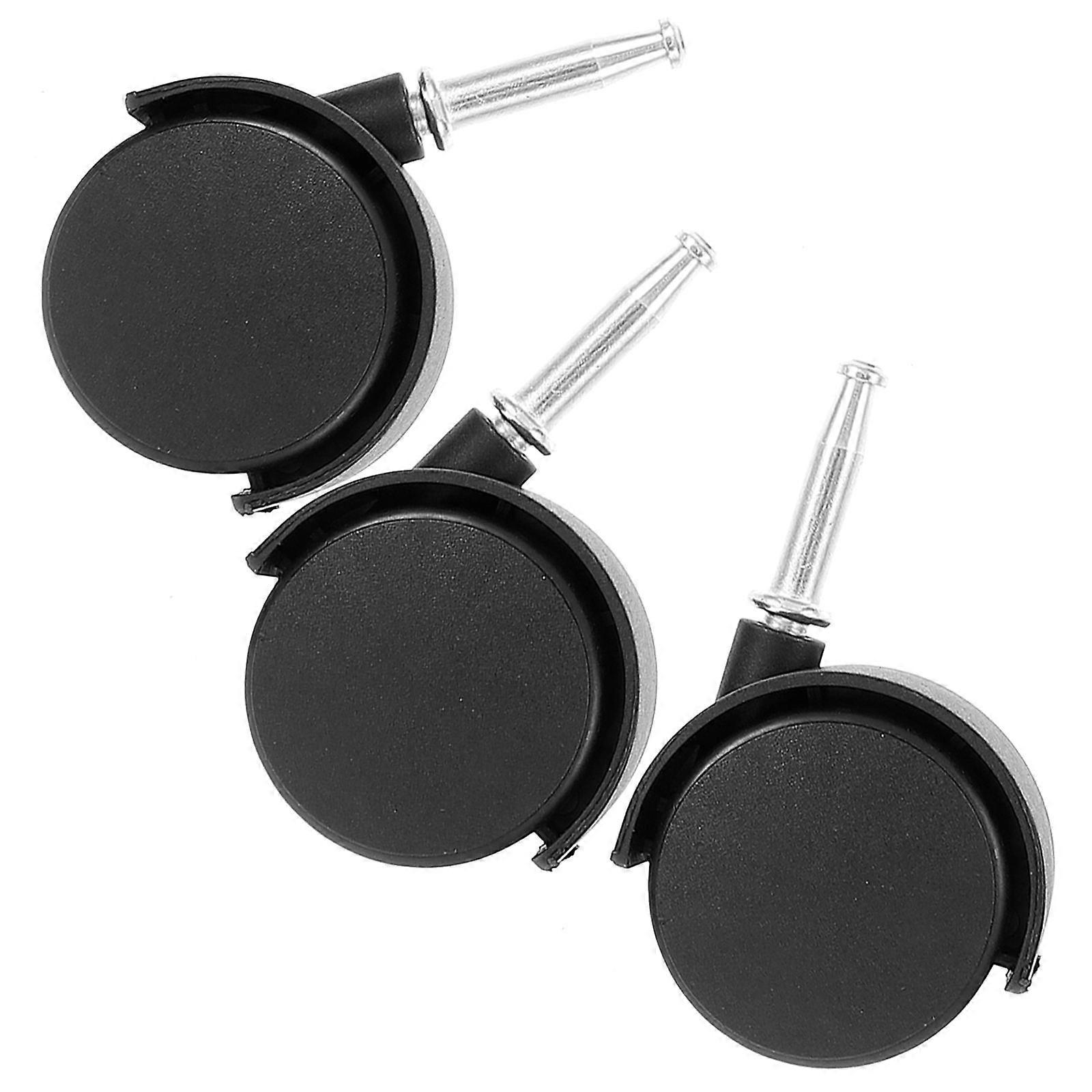 360 Rotatable Vacuum Cleaner Wheel Plastic Material 3Pcs Set