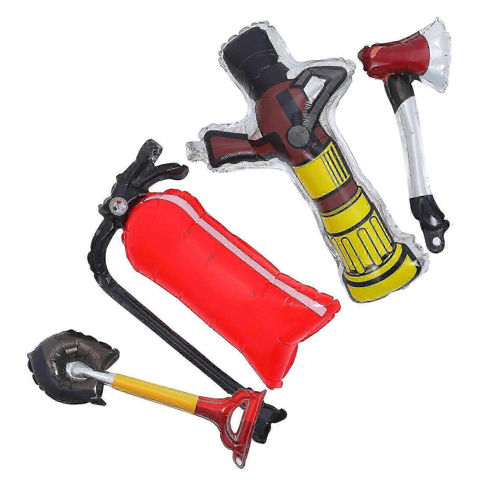 Firefighting Theme Balloons Inflatable Fire Extinguisher 20Pcs