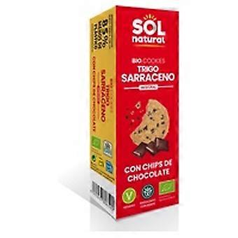 Organic buckwheat and chocolate cookies 170 g