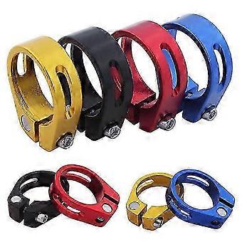 Mountain bike seat tube clamp, suitable for 31.8 and 34.9 specifications, hollow screw reduces weight,xx
