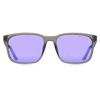 Nike RAVE P FD1849 Polarized 066 Full Rim Opaque Smoke Grey Unisex Square Sunglasses UV3 Polarized Original
