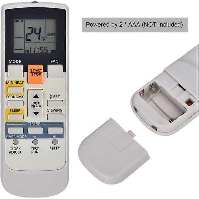 Remote control - Fujitsu - AC - Distance > 8m - ABS - Compatible with air conditioners