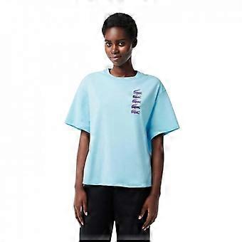 Lacoste Womens/Ladies Crocodile Print Oversized T-Shirt