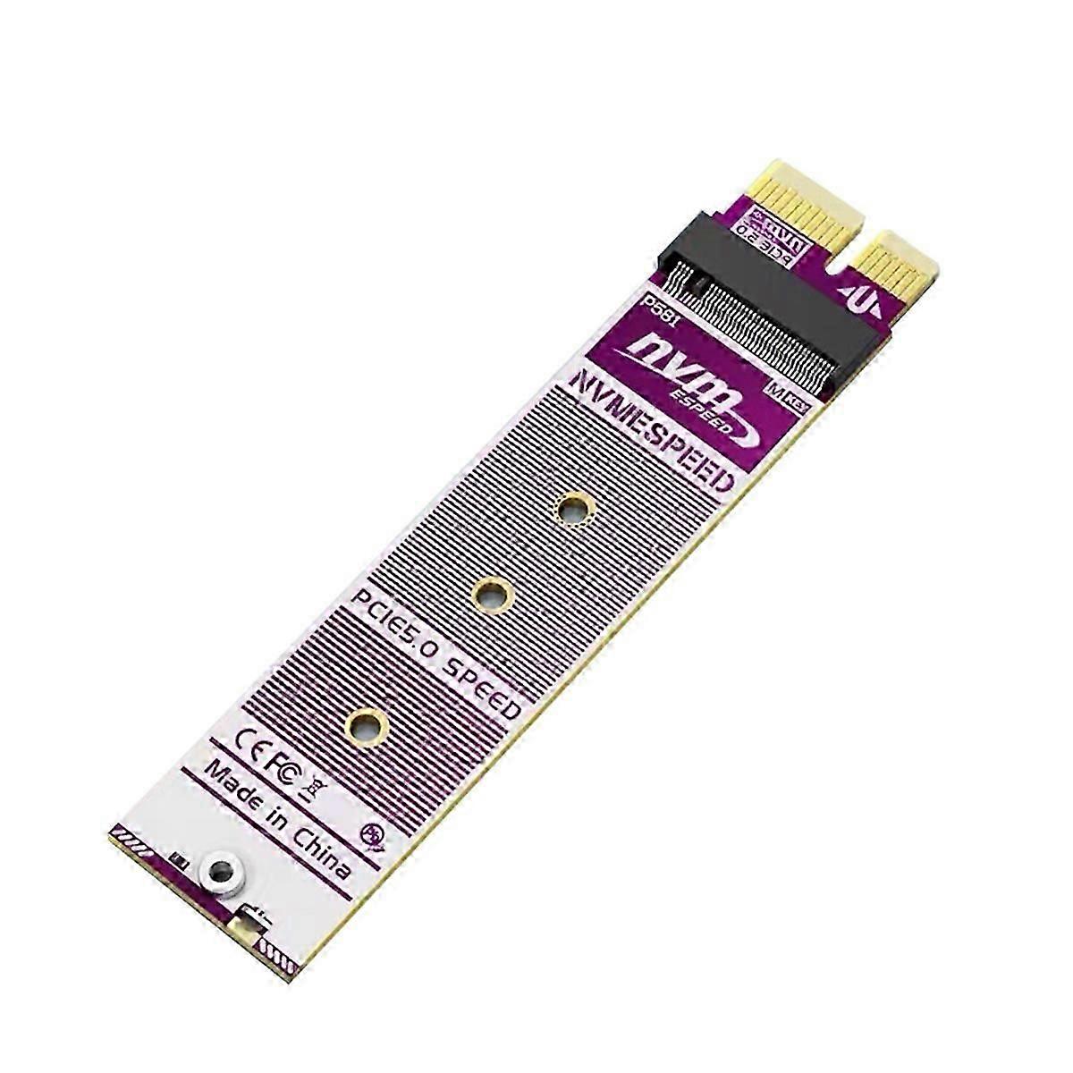 PCIe 5.0 x1 to M2 adapter