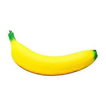 Espremer frutas de banana brinquedo de banana elástica brinquedo aliviar o estresse descompressão ventilar brinquedo