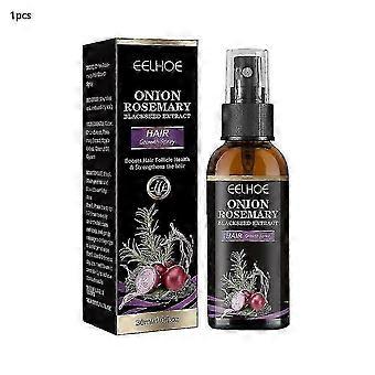 Spray Capilar de Cebola e Alecrim para Crescimento, Fortalece os Fios e Combate a Queda - XWD