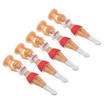 5 Stuks Golf Tees Voor Lady Plastic Golf Tees Thuis Vrouwen Golf Tees Voor Golf Training Accessoires Oom Vader Aanwezig Mannen Aanwezig Feest