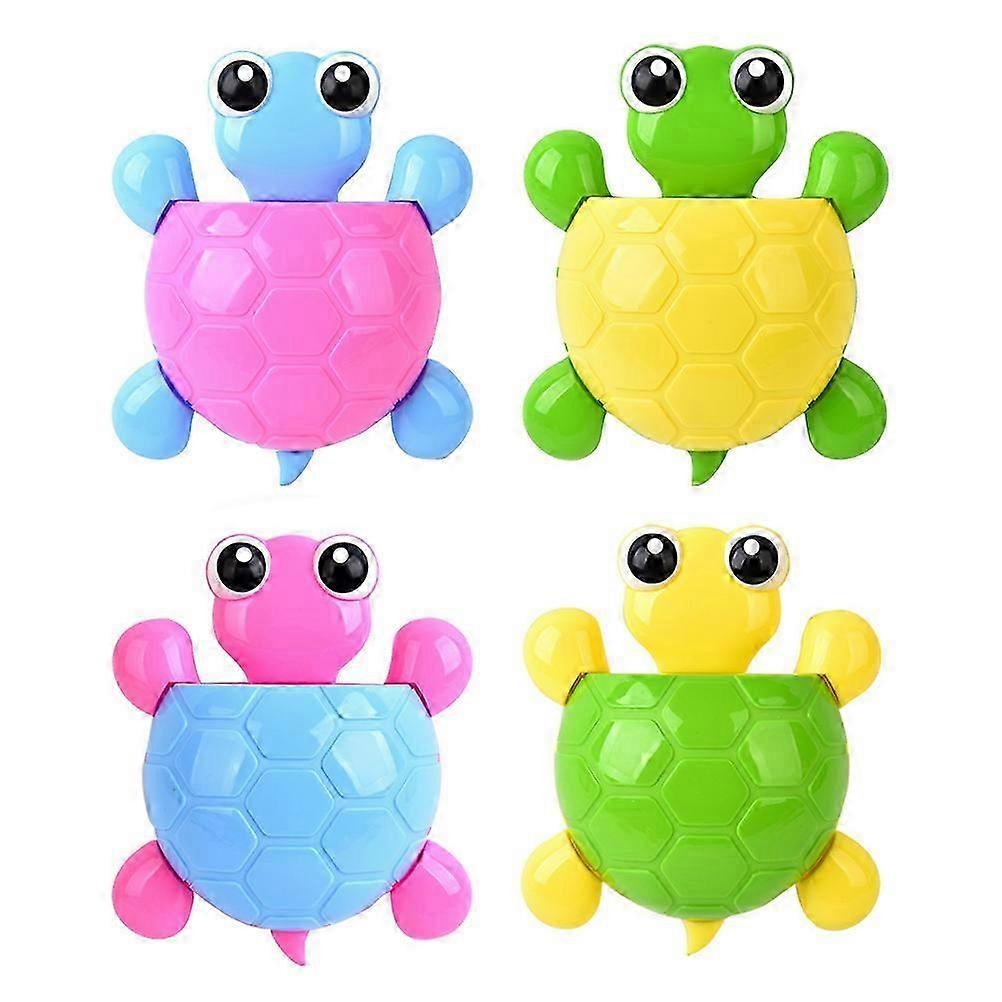 Toothbrush Holder Turtle Wall Rack for Storage 8Pcs Assorted
