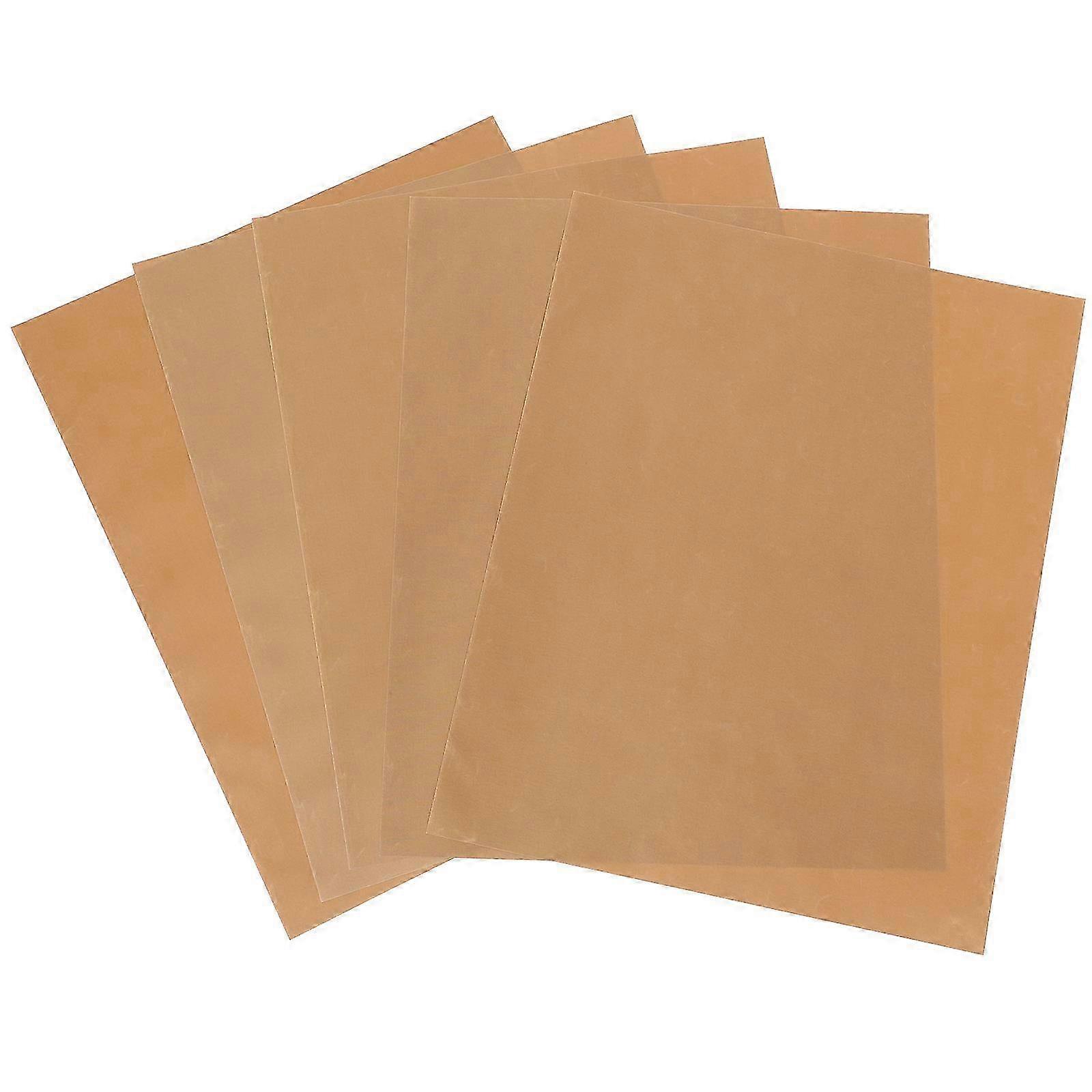 Baking Mats Heatproof Worktop Protector Rectangular Coating Non-Stick Kitchen Baking Mat 50.00X40.00X0.10CM 5Pack