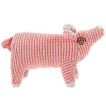 Kauspielzeug in Schweinchenform für Haustiere zur Zahnpflege, rosa Nagspielzeug