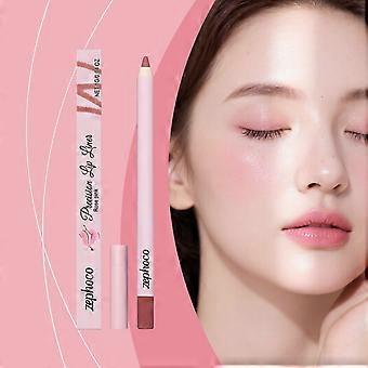 Zephoco rose powder lipliner natural color, long-lasting makeup, daily lip contour