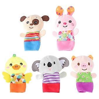 5 Pcs Animal Puppets Cartoon Finger Puppets Finger Puppets Kids Kids Finger Puppets [MI]
