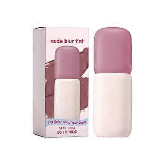 2pcs Matte Blush Lip Color, #07 (Grayish Fig Rose), Natural Color, Long-lasting, Moisturizing