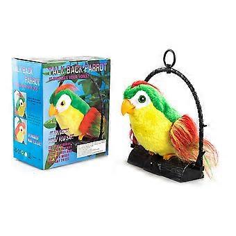 Talking Plush Robot Toy with Voice Recording and Movement Functions for Kids 4+ Years