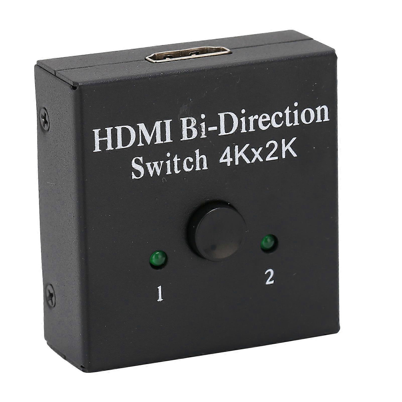 BiDirection Switch 4K High Definition Multimedia Interface Splitter for Computer Laptop