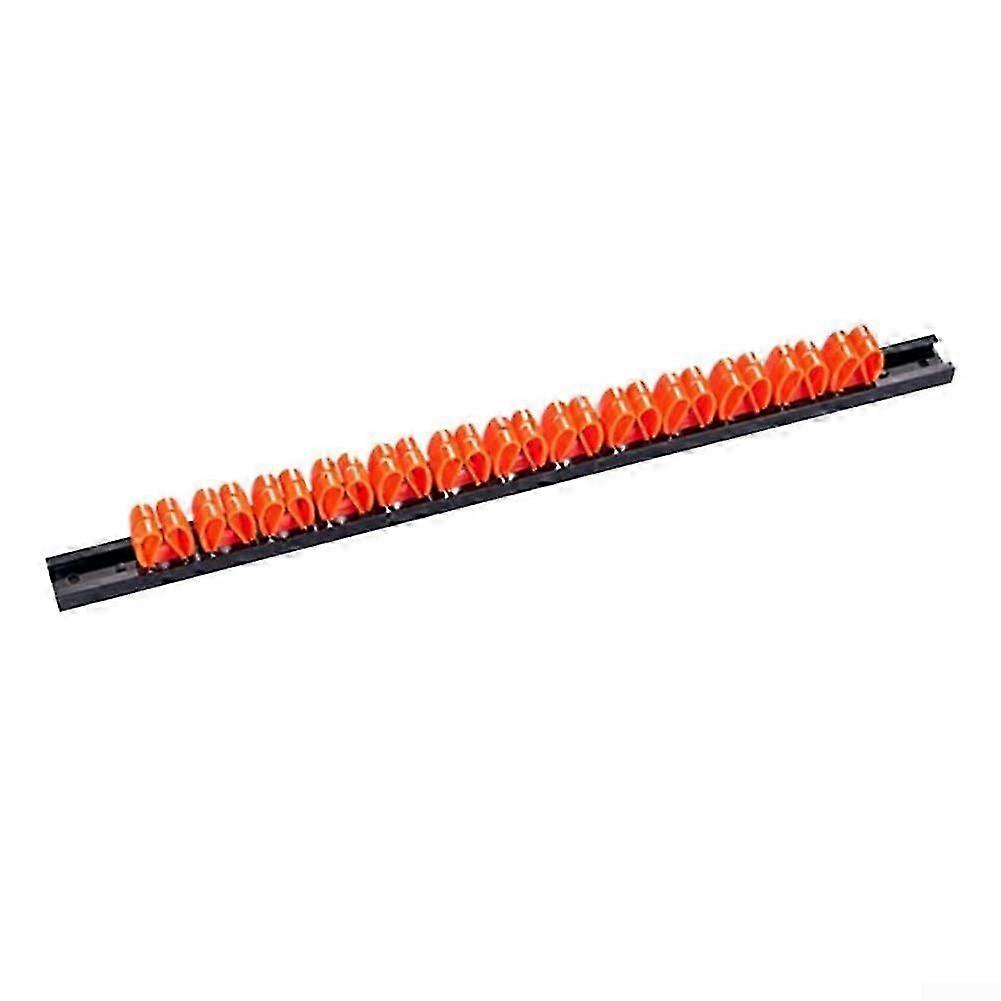 Orange Workshop Tool Storage Rack