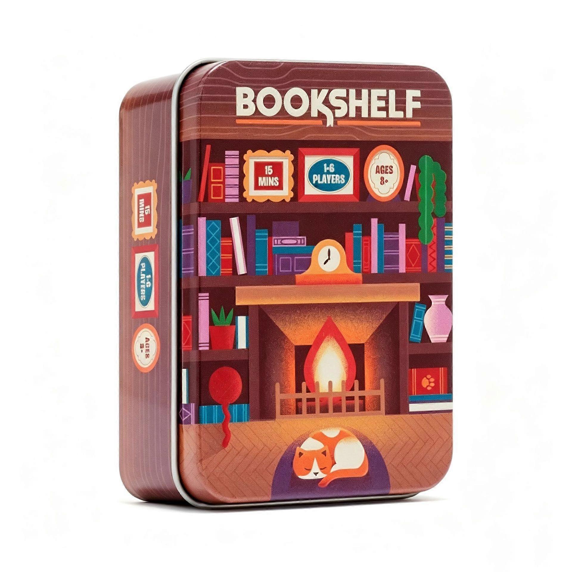 Bookshelf Cooperative Stacking Game