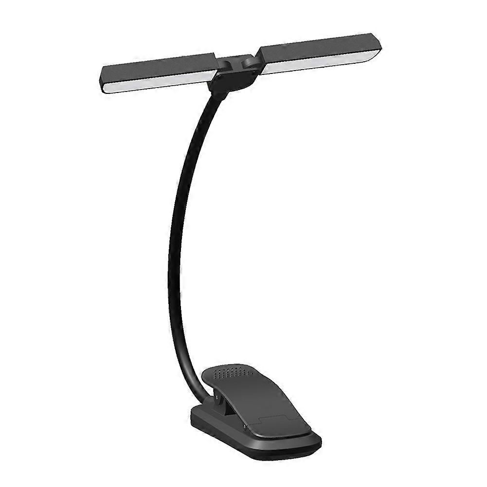 18 LED Rechargeable Book Light for Reading in Bed-3 Color Temperatures & Stepless Dimming&Memory Function,Foldable Panel