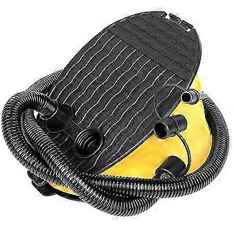 This outdoor foot-operated air pump is suitable for camping mats, mattresses, balloons, inflatable beds, boats, swimming rings, and more.