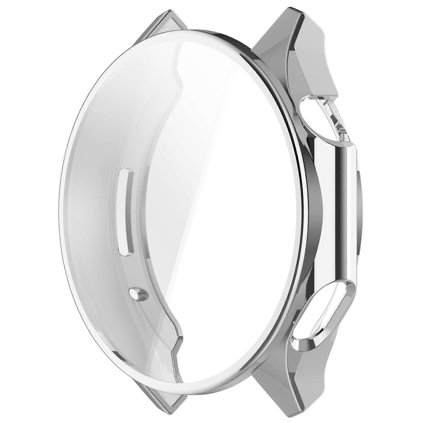 Smartwatch Protective Case Silver Cover Easy Install Durable Shell Universal Smartwatch Accessories