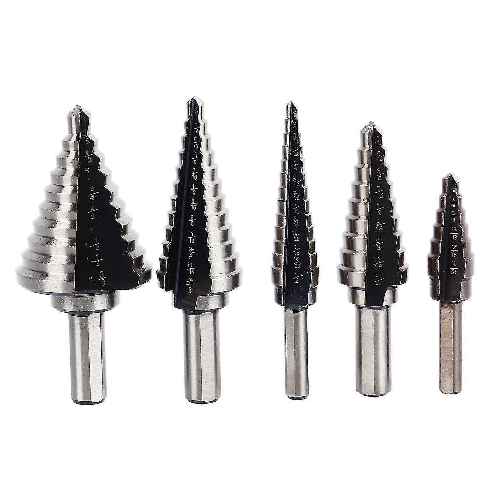 Alloy Steel Step Drill Bit Set