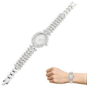 2Pcs Gift Set Shiny Women Wrist Watches