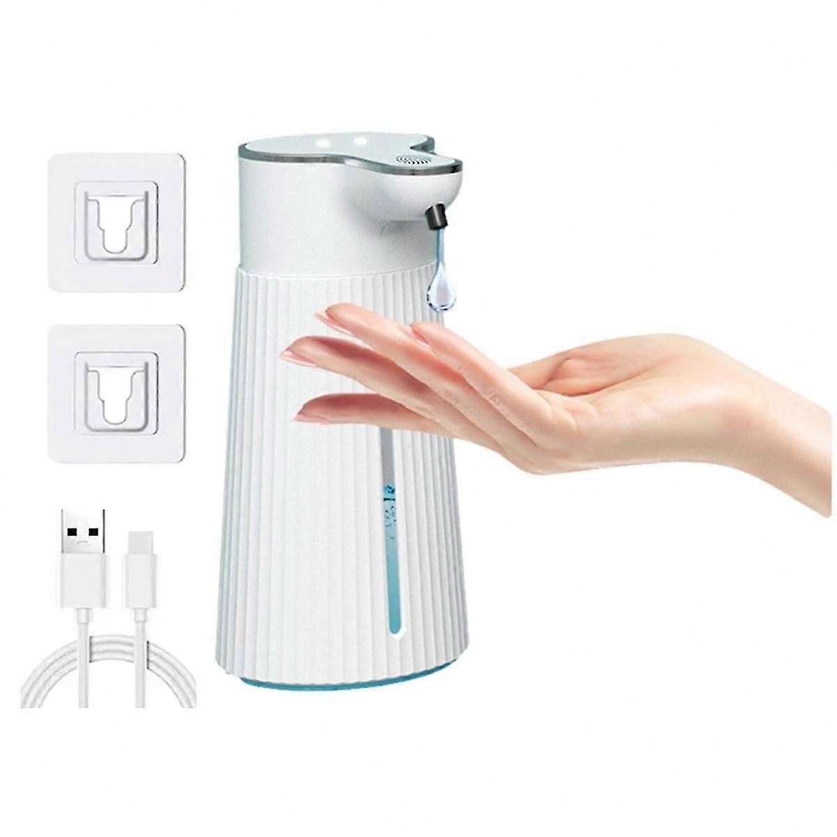 Touchless Automatic Soap Dispenser Wall-Mounted Smart Hand Washing Machine 400ml Liquid Drop