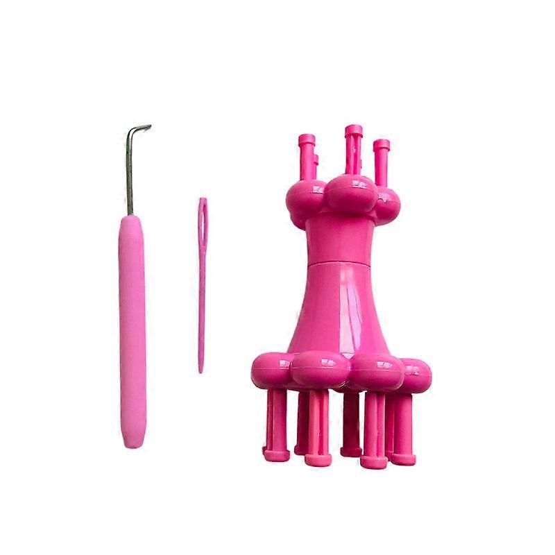 3pcs Knitting Spool Double End with Needle Hook Scarves Making Craft Tool