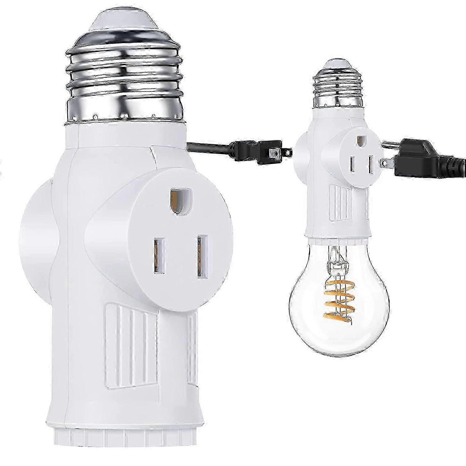 Flame Retardant Bulb Socket Adapter