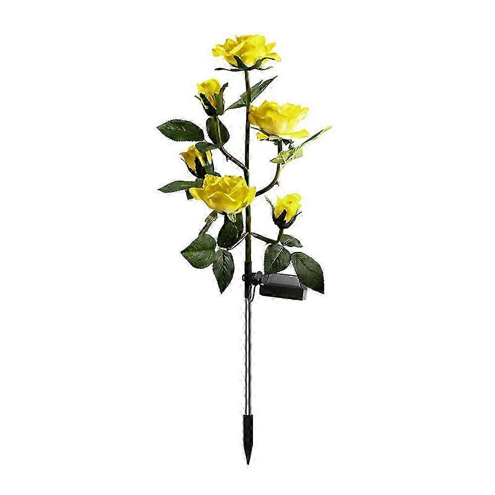 Solar-Powered Rose Garden Light