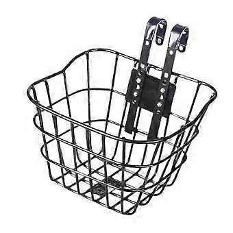 Sturdy Iron Front Bike Basket For Kids