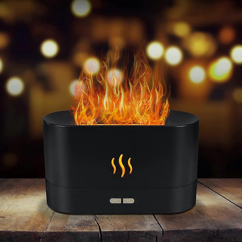 Ultrasonic Aromatherapy Flame Diffuser For Home Office Spa
