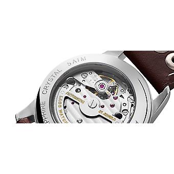 Laco Tokyo Watch for Unisex Analog Automatic with Cowhide Bracelet 861799