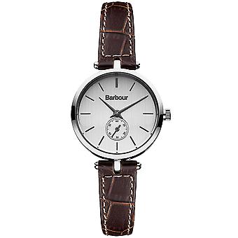 Barbour-lisle Swiss Quartz Analog Woman Watch with BB011SLBR Cowskin Bracelet