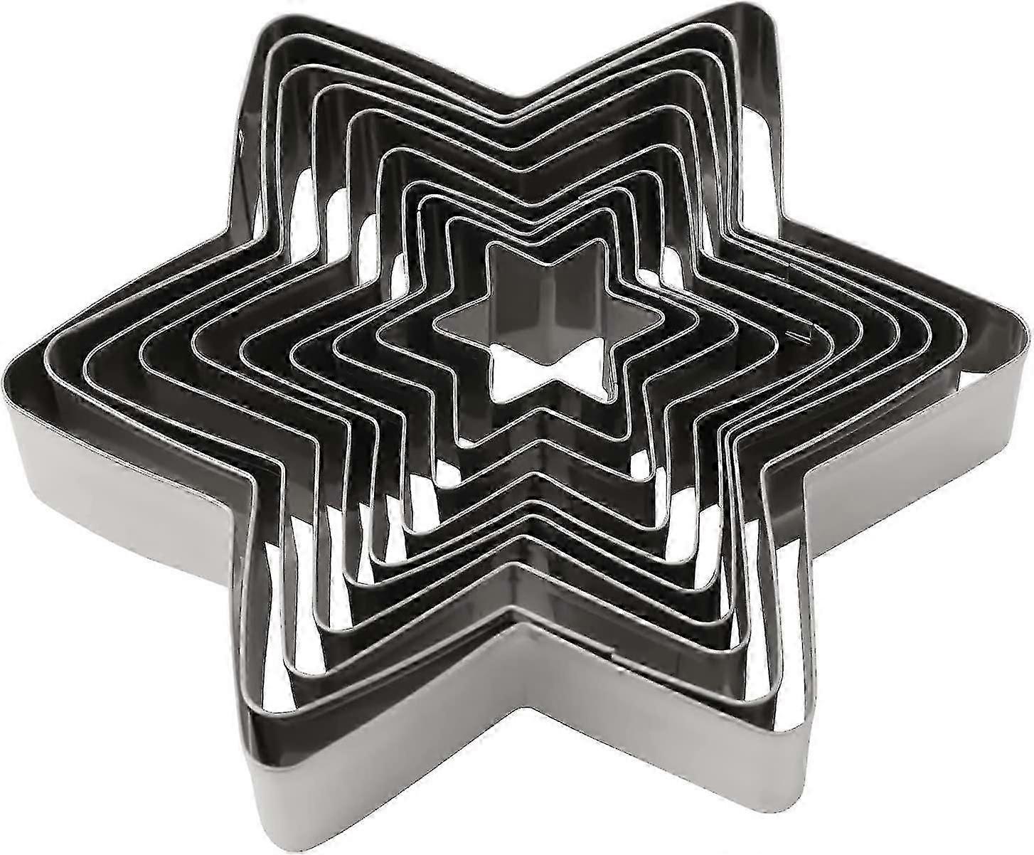 Reusable Stainless Steel Star Cutters